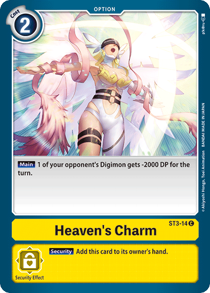 Heaven's Charm [ST3-14] [Starter Deck: Heaven's Yellow] | Play N Trade Winnipeg