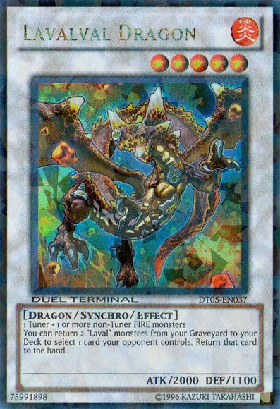 Lavalval Dragon [DT05-EN037] Ultra Rare | Play N Trade Winnipeg