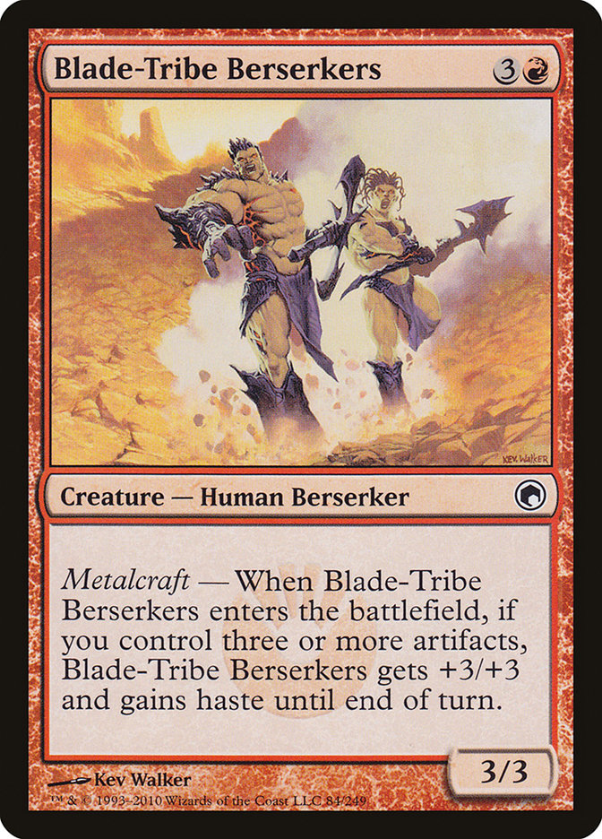 Blade-Tribe Berserkers [Scars of Mirrodin] | Play N Trade Winnipeg