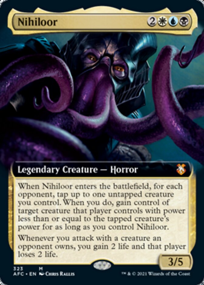 Nihiloor (Extended) [Dungeons & Dragons: Adventures in the Forgotten Realms Commander] | Play N Trade Winnipeg