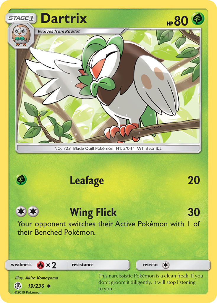 Dartrix (19/236) [Sun & Moon: Cosmic Eclipse] | Play N Trade Winnipeg