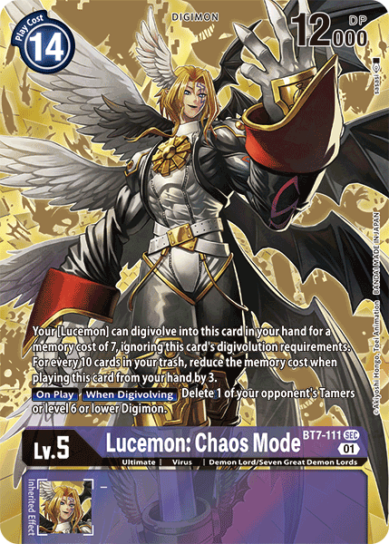 Lucemon: Chaos Mode [BT7-111] (Alternate Art) [Next Adventure] | Play N Trade Winnipeg