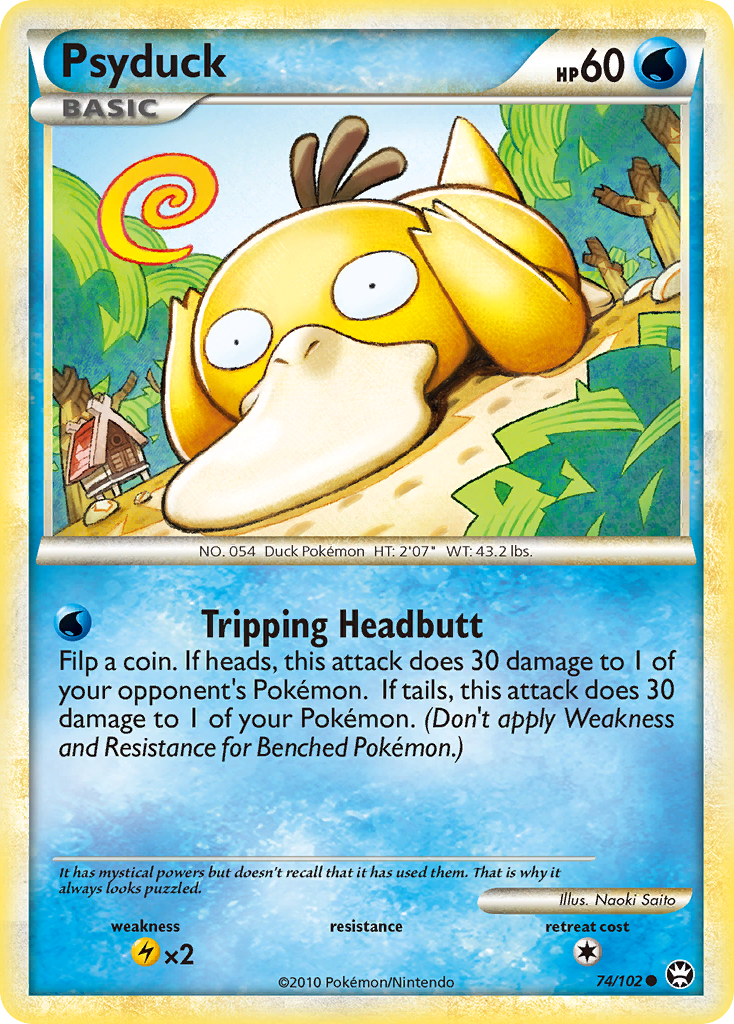 Psyduck (74/102) [HeartGold & SoulSilver: Triumphant] | Play N Trade Winnipeg