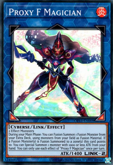 Proxy F Magician [OP15-EN009] Super Rare | Play N Trade Winnipeg