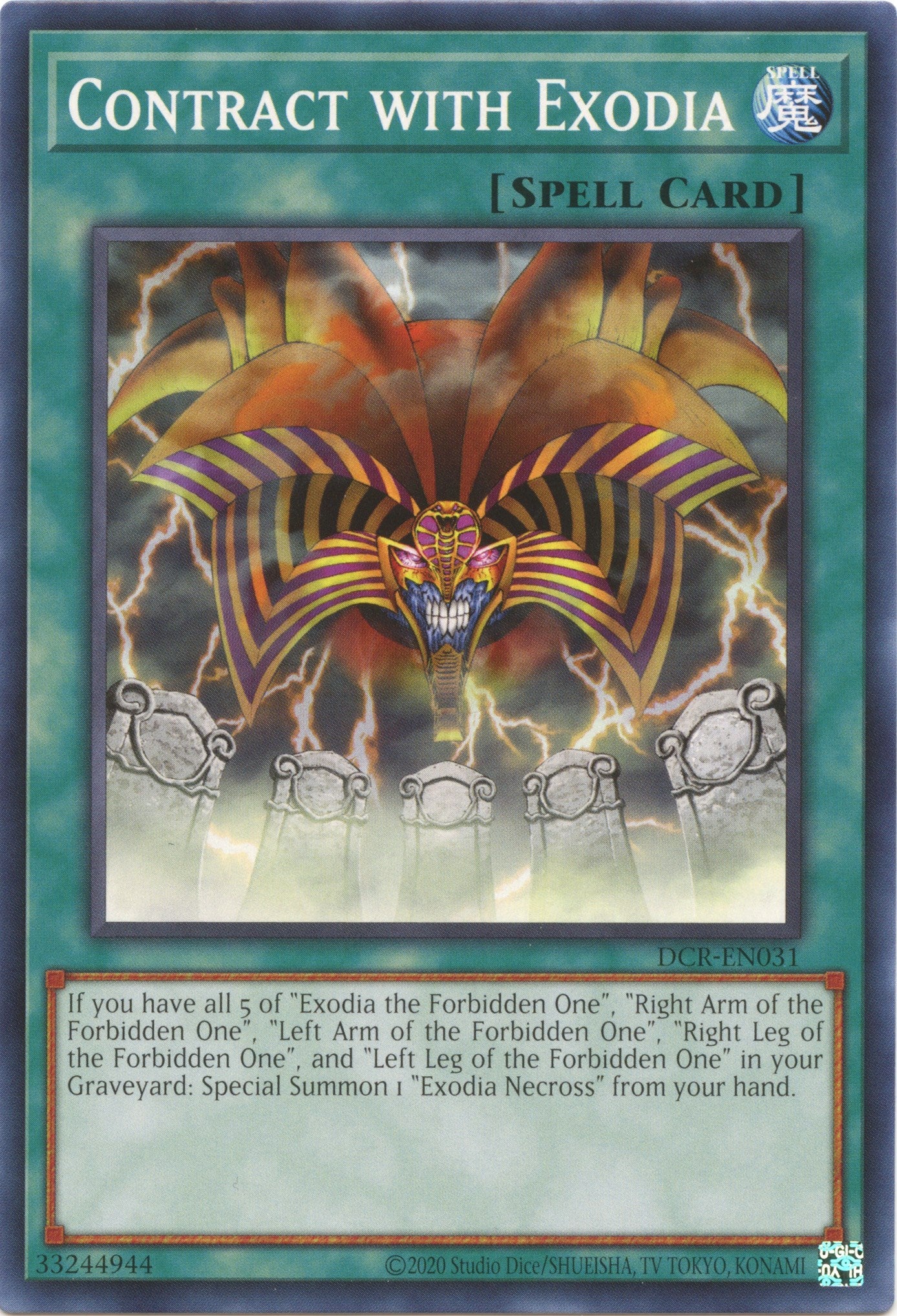 Contract with Exodia (25th Anniversary) [DCR-EN031] Common | Play N Trade Winnipeg