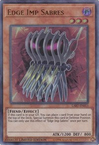 Edge Imp Sabres [LART-EN015] Ultra Rare | Play N Trade Winnipeg