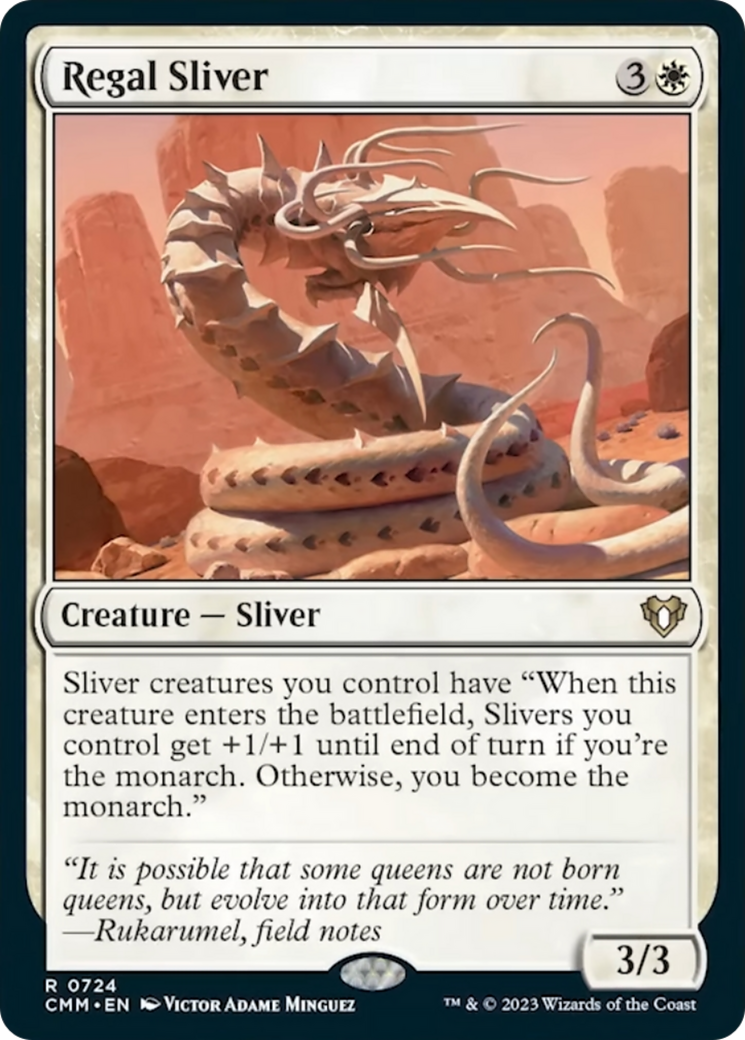 Regal Sliver [Commander Masters] | Play N Trade Winnipeg