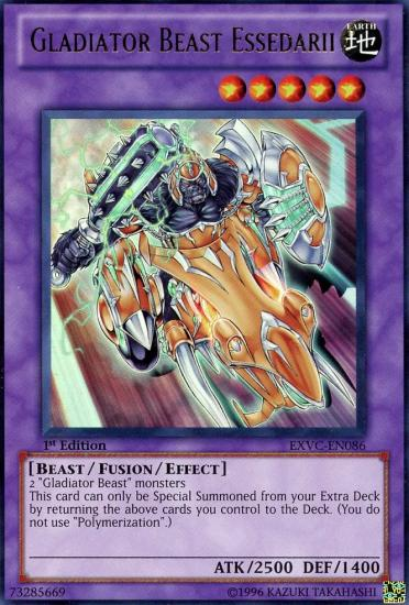 Gladiator Beast Essedarii [EXVC-EN086] Ultra Rare | Play N Trade Winnipeg