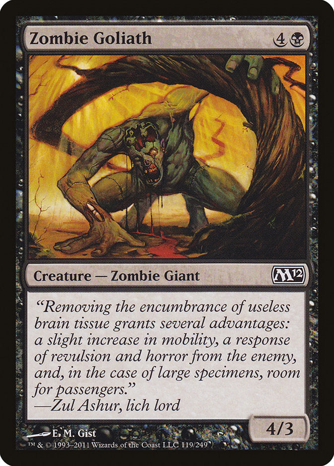 Zombie Goliath [Magic 2012] | Play N Trade Winnipeg