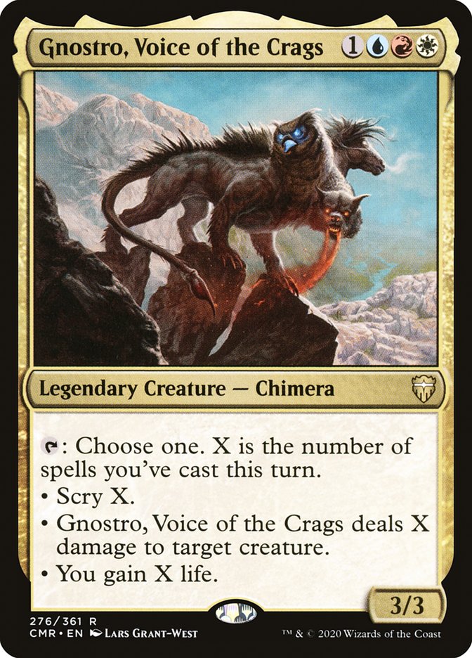 Gnostro, Voice of the Crags [Commander Legends] | Play N Trade Winnipeg