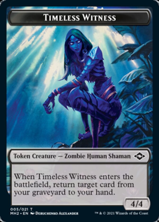 Timeless Witness Token // Treasure Token (20) [Modern Horizons 2 Tokens] | Play N Trade Winnipeg