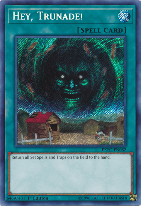 Hey, Trunade! [EXFO-EN062] Secret Rare | Play N Trade Winnipeg