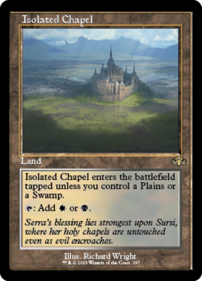 Isolated Chapel (Retro) [Dominaria Remastered] | Play N Trade Winnipeg