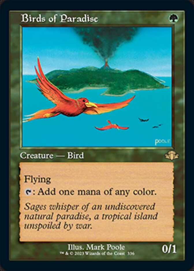 Birds of Paradise (Retro) [Dominaria Remastered] | Play N Trade Winnipeg