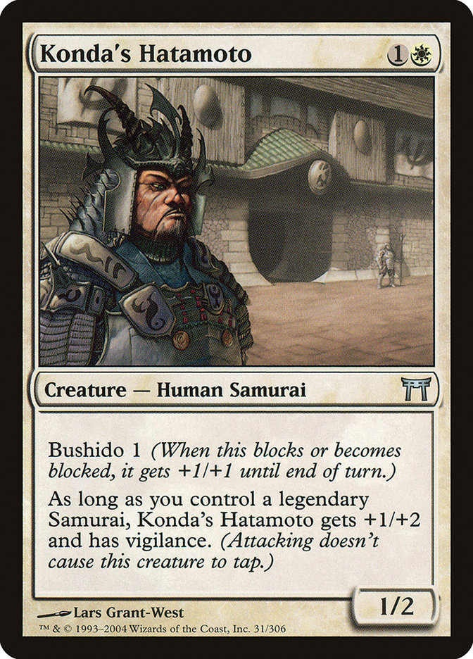 Konda's Hatamoto [Champions of Kamigawa] | Play N Trade Winnipeg