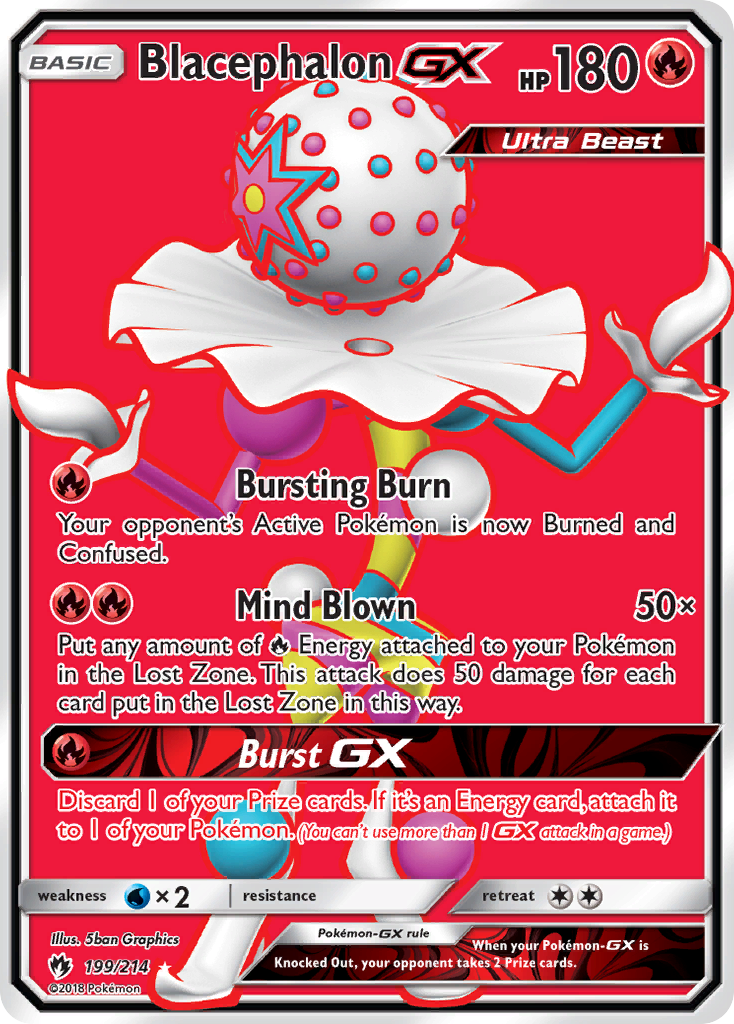 Blacephalon GX (199/214) [Sun & Moon: Lost Thunder] | Play N Trade Winnipeg