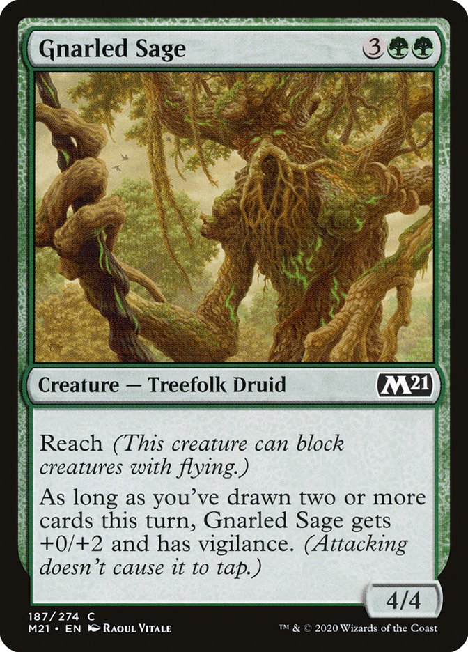 Gnarled Sage [Core Set 2021] | Play N Trade Winnipeg