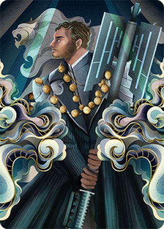 Rafiq of the Many Art Card [Streets of New Capenna Art Series] | Play N Trade Winnipeg