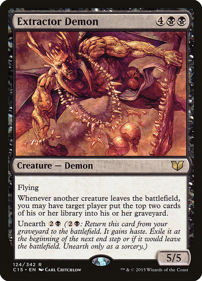 Extractor Demon [Commander 2015] | Play N Trade Winnipeg