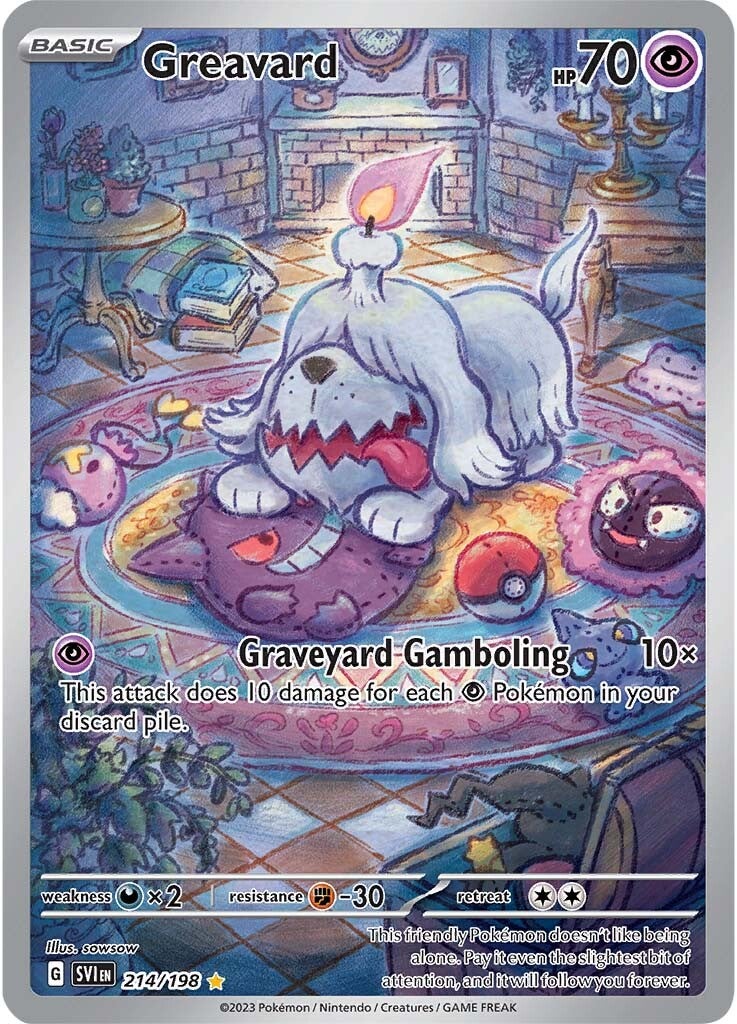 Greavard (214/198) [Scarlet & Violet: Base Set] | Play N Trade Winnipeg