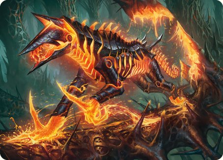 Kuldotha Cackler Art Card [Phyrexia: All Will Be One Art Series] | Play N Trade Winnipeg
