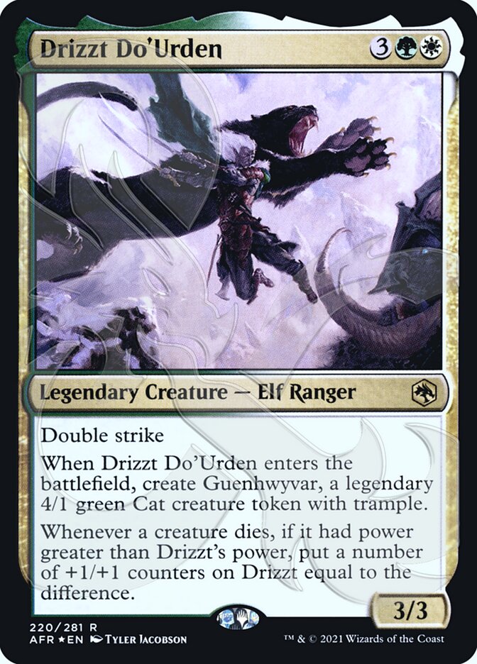 Drizzt Do'Urden (Ampersand Promo) [Dungeons & Dragons: Adventures in the Forgotten Realms Promos] | Play N Trade Winnipeg