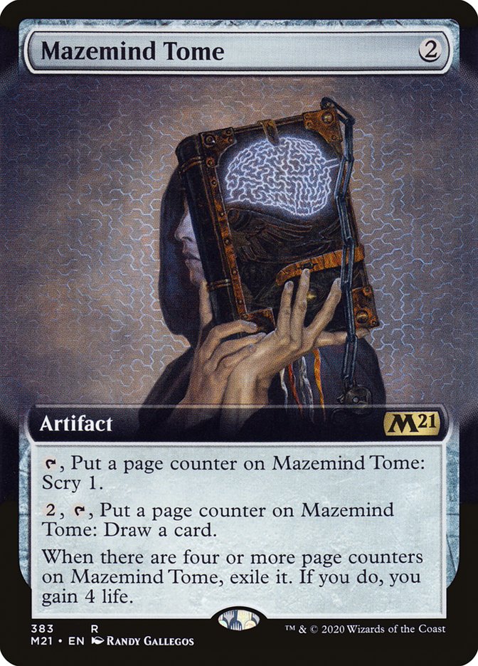 Mazemind Tome (Extended) [Core Set 2021] | Play N Trade Winnipeg