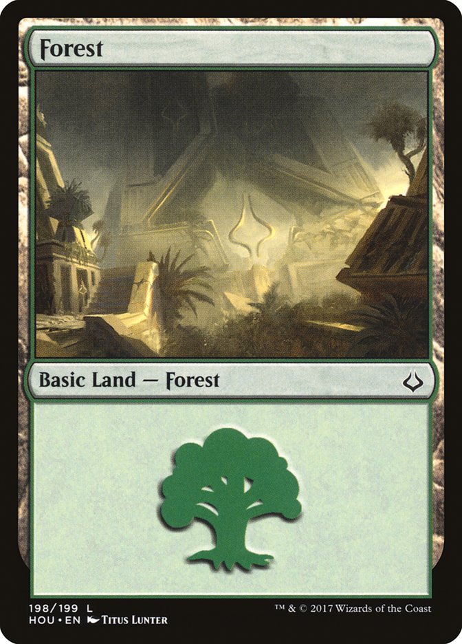 Forest (198) [Hour of Devastation] | Play N Trade Winnipeg