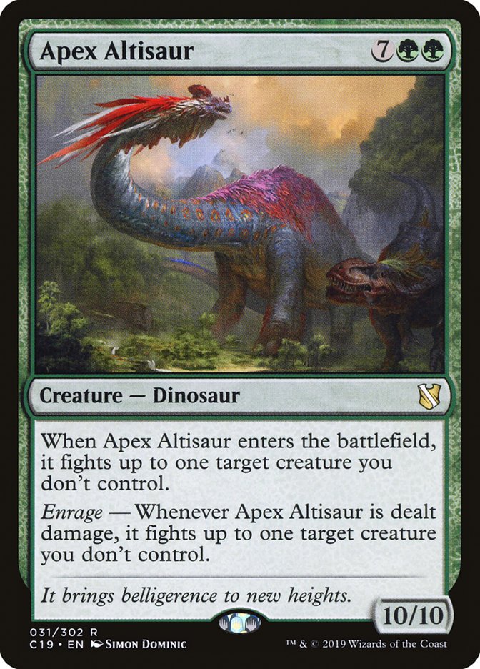 Apex Altisaur [Commander 2019] | Play N Trade Winnipeg