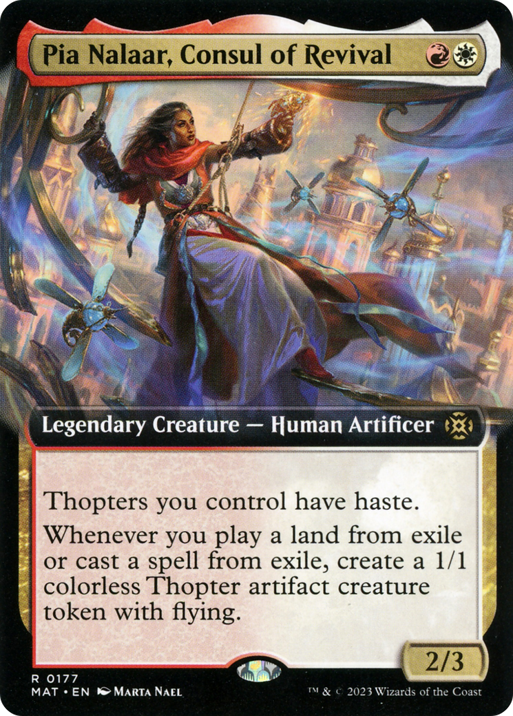 Pia Nalaar, Consul of Revival (Extended Art) [March of the Machine: The Aftermath] | Play N Trade Winnipeg