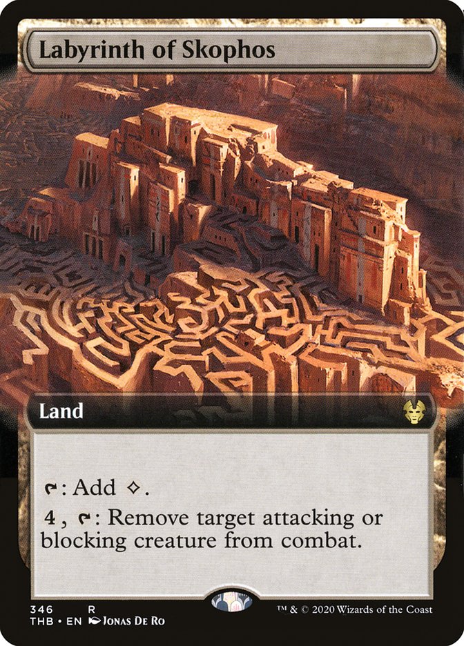 Labyrinth of Skophos (Extended) [Theros Beyond Death] | Play N Trade Winnipeg
