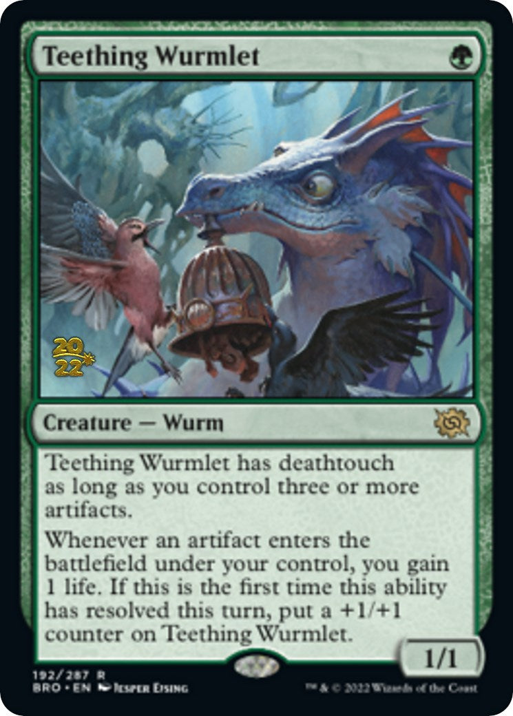 Teething Wurmlet [The Brothers' War: Prerelease Promos] | Play N Trade Winnipeg