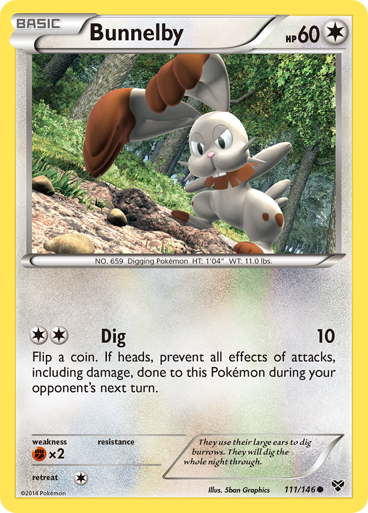 Bunnelby (111/146) [XY: Base Set] | Play N Trade Winnipeg