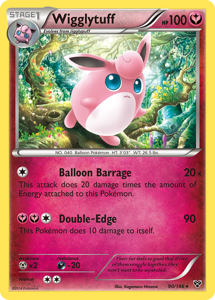 Wigglytuff (90/146) [XY: Base Set] | Play N Trade Winnipeg