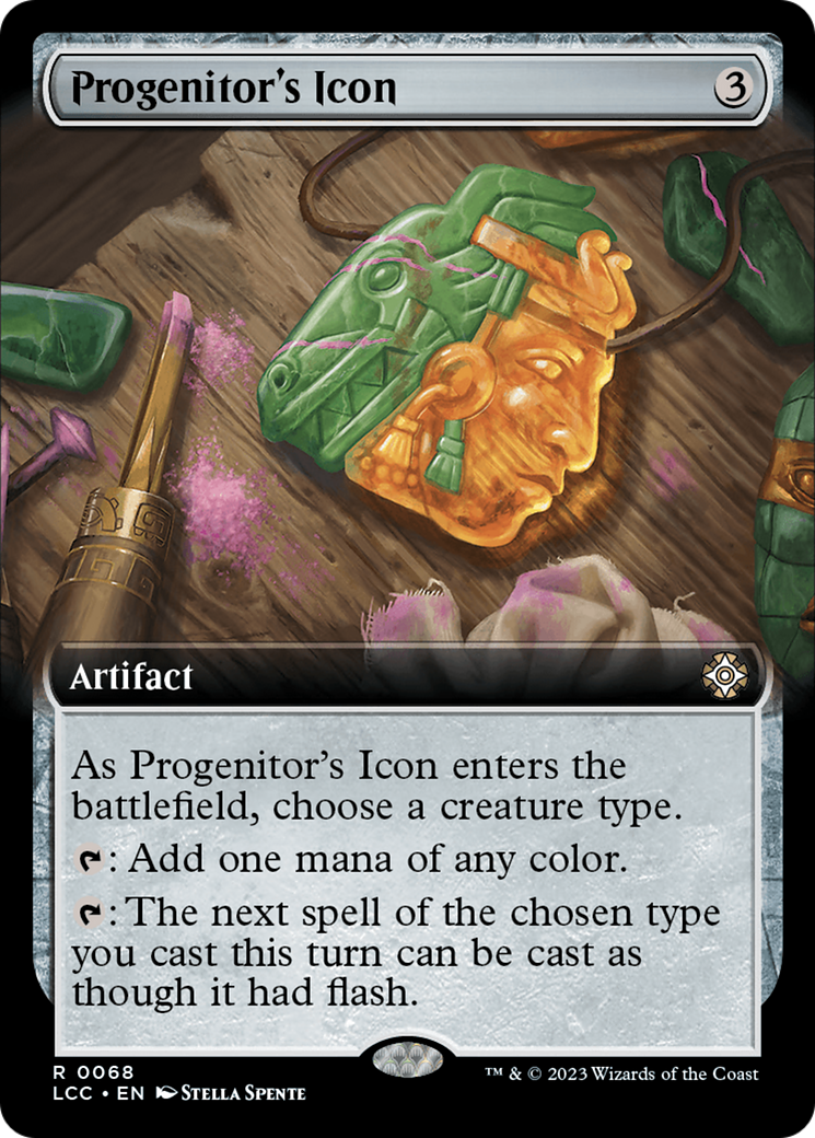 Progenitor's Icon (Extended Art) [The Lost Caverns of Ixalan Commander] | Play N Trade Winnipeg