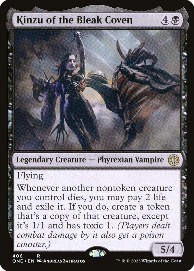 Kinzu of the Bleak Coven [Phyrexia: All Will Be One] | Play N Trade Winnipeg