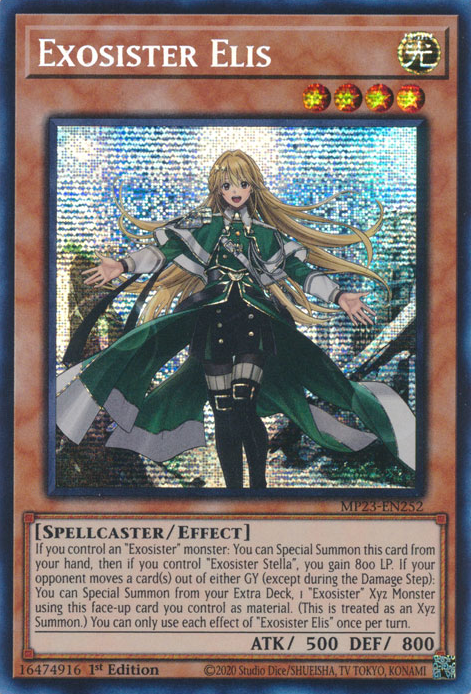 Exosister Elis [MP23-EN252] Prismatic Secret Rare | Play N Trade Winnipeg