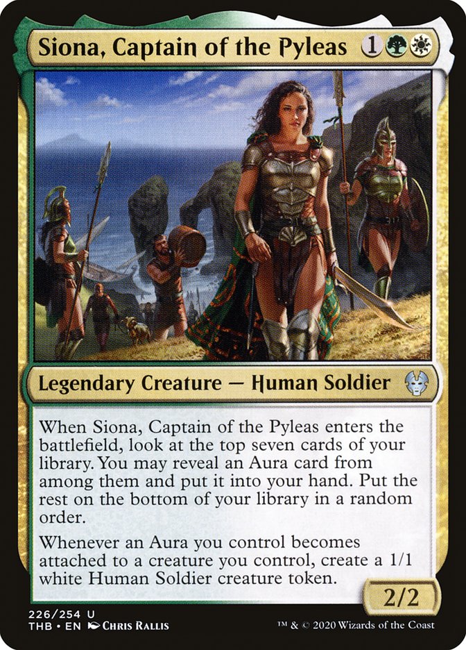 Siona, Captain of the Pyleas [Theros Beyond Death] | Play N Trade Winnipeg