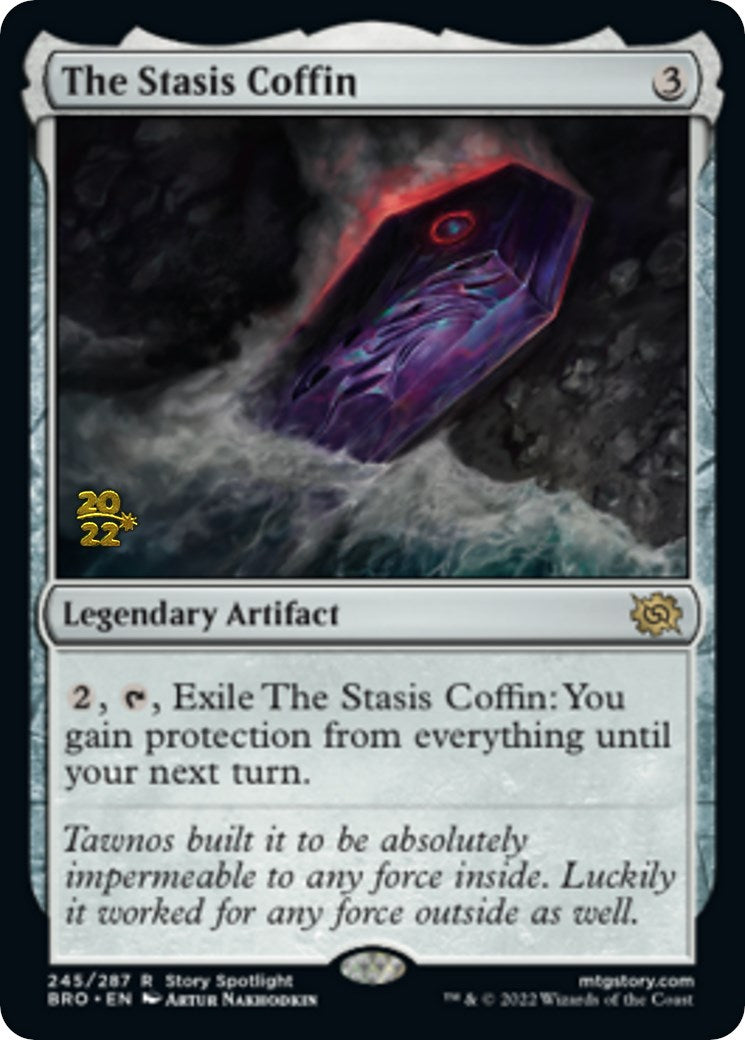 The Stasis Coffin [The Brothers' War: Prerelease Promos] | Play N Trade Winnipeg