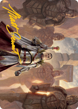 General Ferrous Rokiric Art Card (Gold-Stamped Signature) [Modern Horizons 2 Art Series] | Play N Trade Winnipeg