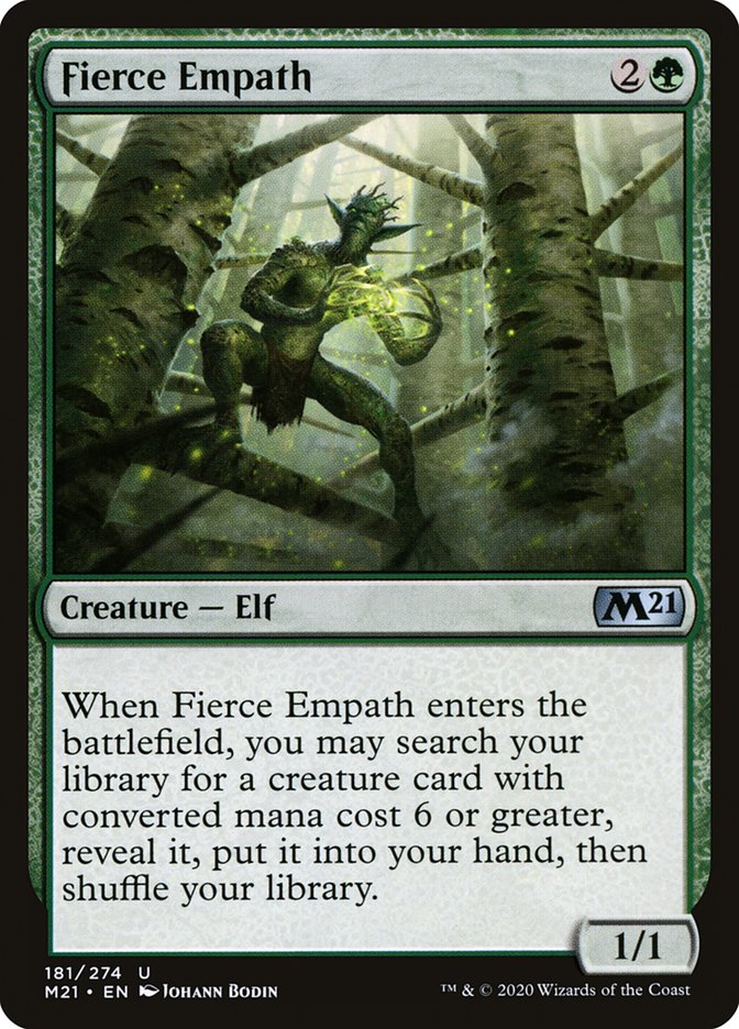 Fierce Empath [Core Set 2021] | Play N Trade Winnipeg