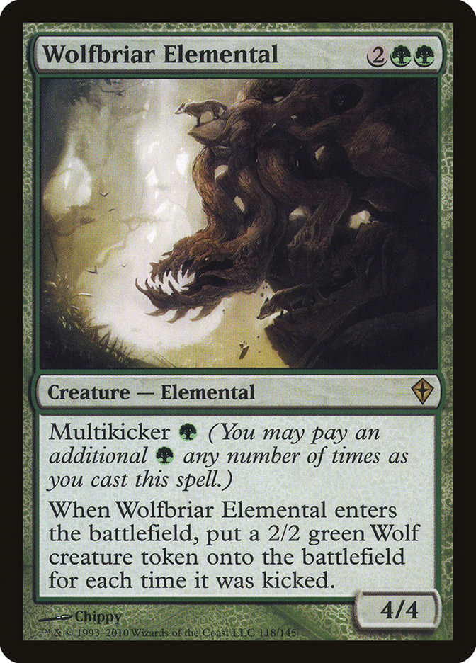 Wolfbriar Elemental [Worldwake] | Play N Trade Winnipeg