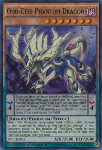 Odd-Eyes Phantom Dragon [YA01-EN001] Ultra Rare | Play N Trade Winnipeg