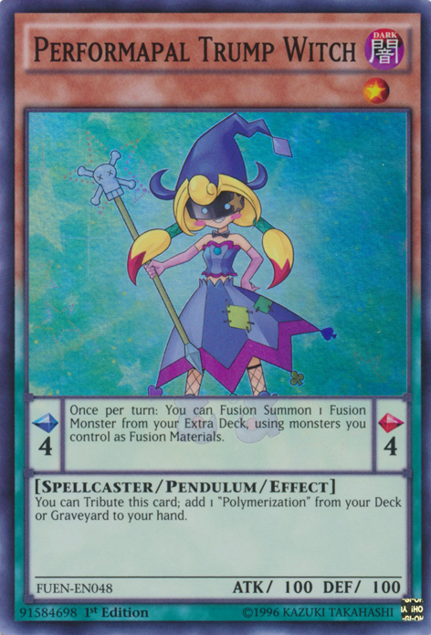 Performapal Trump Witch [FUEN-EN048] Super Rare | Play N Trade Winnipeg