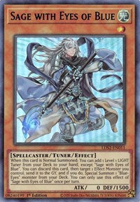 Sage with Eyes of Blue (Blue) [LDS2-EN011] Ultra Rare | Play N Trade Winnipeg