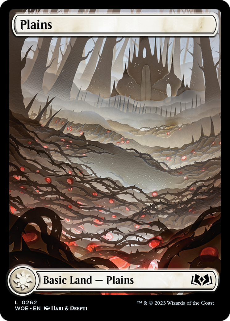 Plains (262) (Full-Art) [Wilds of Eldraine] | Play N Trade Winnipeg