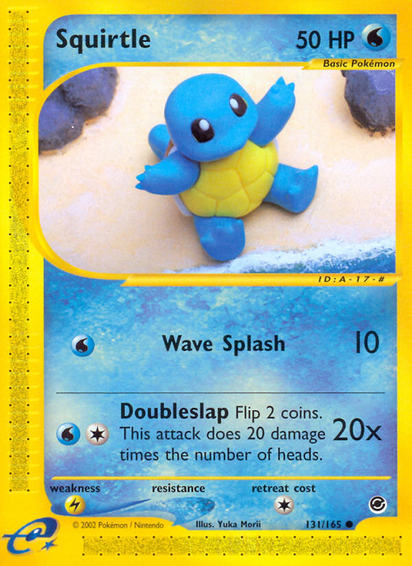 Squirtle (131/165) [Expedition: Base Set] | Play N Trade Winnipeg