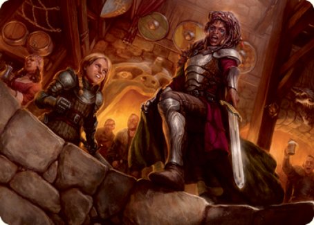 Veteran Dungeoneer Art Card [Dungeons & Dragons: Adventures in the Forgotten Realms Art Series] | Play N Trade Winnipeg