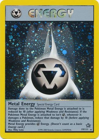 Metal Energy (19/111) [Neo Genesis Unlimited] | Play N Trade Winnipeg