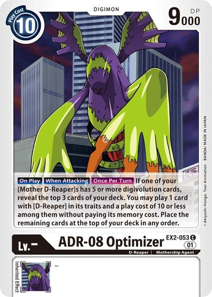 ADR-08 Optimizer [EX2-053] [Revision Pack Cards] | Play N Trade Winnipeg